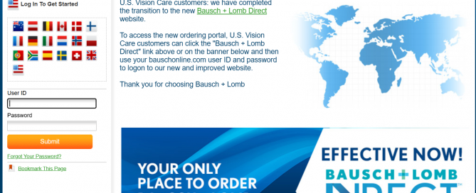IO Delivery and Bausch + Lomb