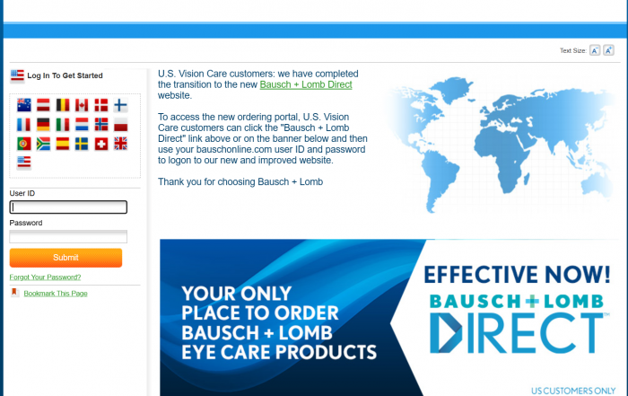 IO Delivery and Bausch + Lomb